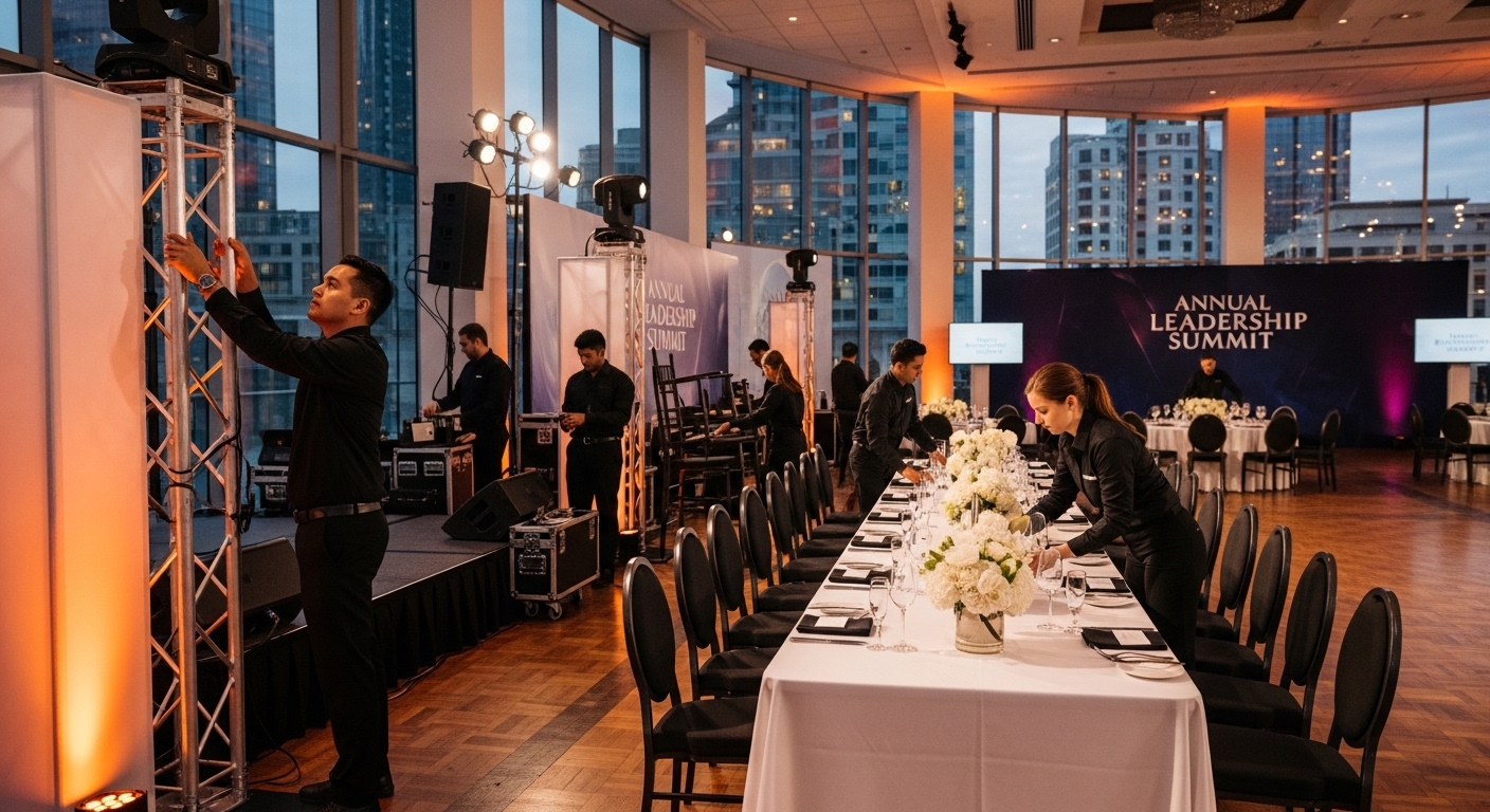 Claves Para El Éxito: El Rol Del Ayudante De Montaje Y Desmontaje De Eventos En 2026