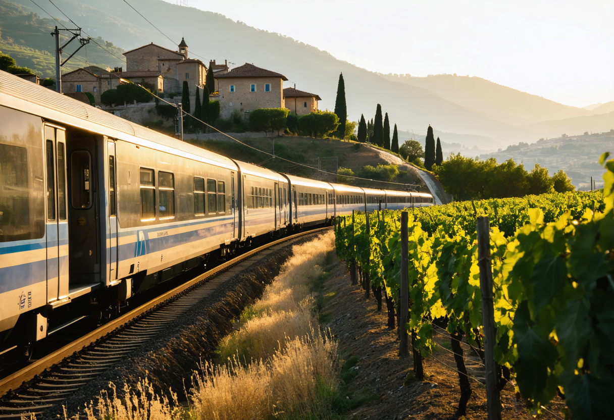 Le Grand Tour d'Italie en Train : Découvrir l’Italie Sans Stress